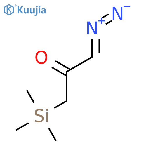 1-diazo-3-(trimethylsilyl)propan-2-one structure
