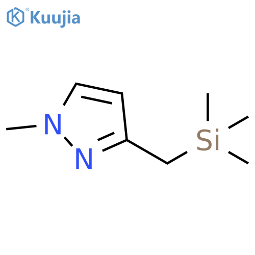 1-methyl-3-[(trimethylsilyl)methyl]-1H-Pyrazole structure
