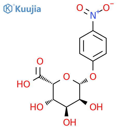 4-Nitrophenyl α-D-Glucuronide structure
