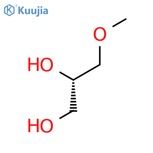 (2S)-3-methoxypropane-1,2-diol structure
