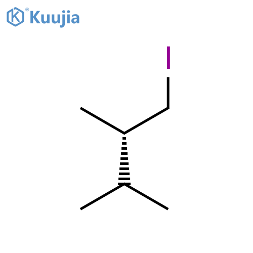 (2S)-1-Iodo-2,3-dimethylbutane structure