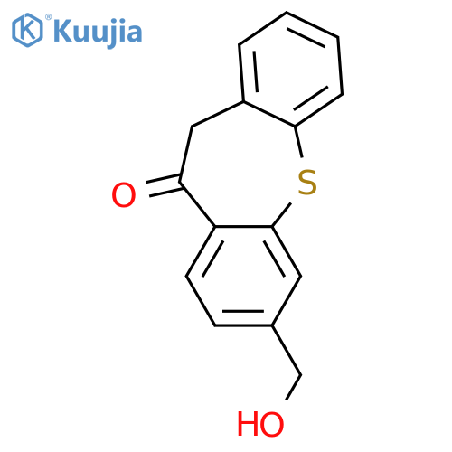 Dibenzo[b,f]thiepin-10(11H)-one, 7-(hydroxymethyl)- structure