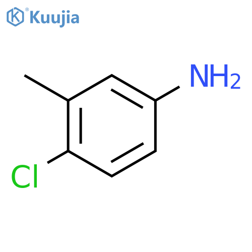 4-Chloro-3-methylaniline structure