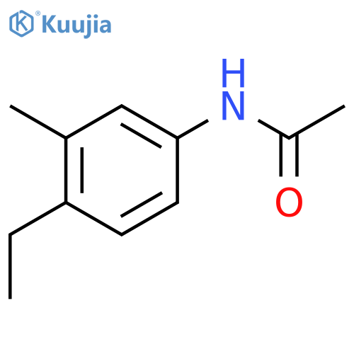 Acetamide,N-(4-ethyl-3-methylphenyl)- structure