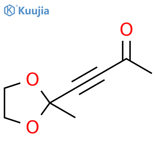 3-Butyn-2-one,4-(2-methyl-1,3-dioxolan-2-yl)- structure