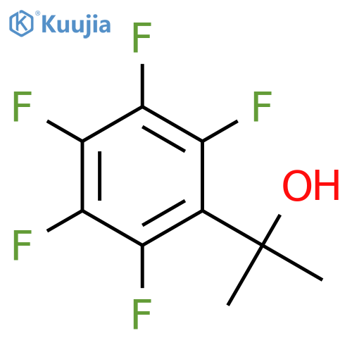 2-(Pentafluorophenyl)propan-2-ol structure