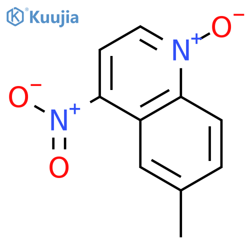 6-METHYL-4-NITROQUINOLINE-1-OXIDE structure