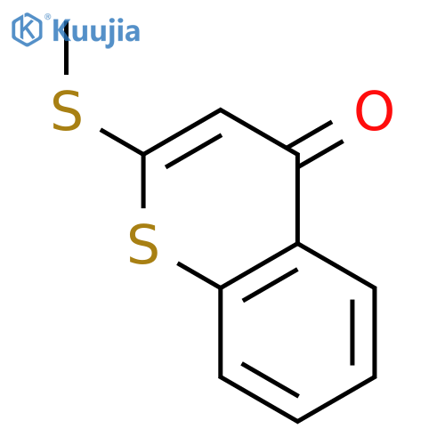 4H-1-Benzothiopyran-4-one, 2-(methylthio)- structure