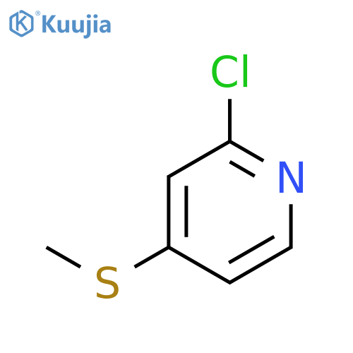 2-chloro-4-(methylsulfanyl)pyridine structure