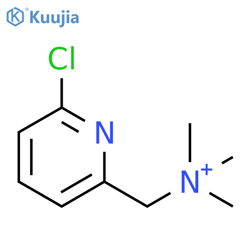 2-Pyridinemethanaminium, 6-chloro-N,N,N-trimethyl- structure