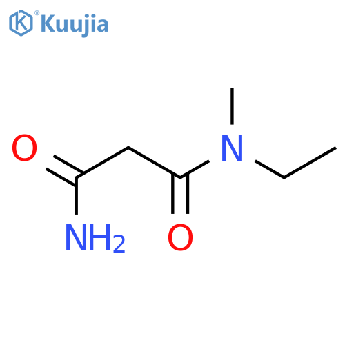 Ethyl-n-methyl malonamide structure