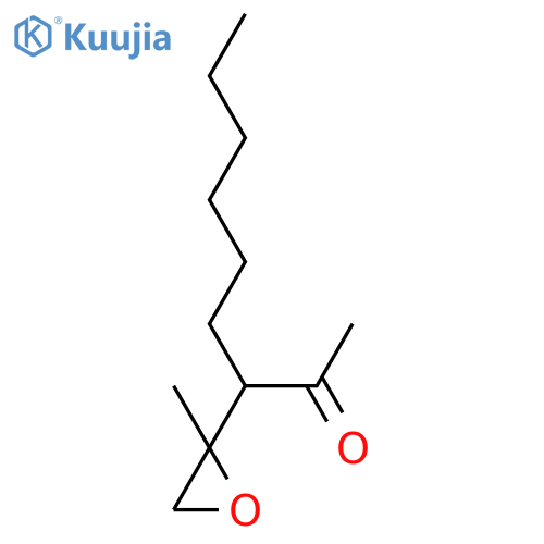 2-Nonanone, 3-(2-methyloxiranyl)- structure