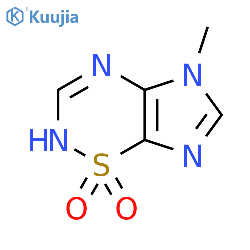 2,5-dihydro-5-methyl-Imidazo[4,5-e]-1,2,4-thiadiazine 1,1-dioxide structure