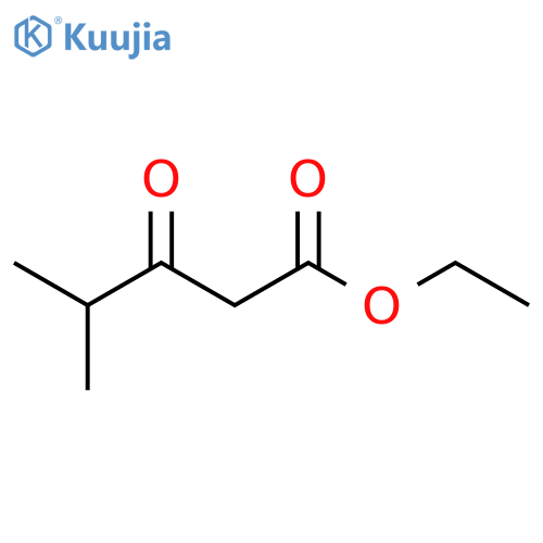 Ethyl isobutyrylacetate structure