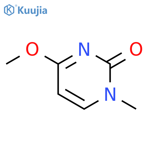 4-methoxy-1-methyl-2-pyrimidinone structure