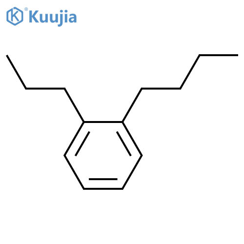BENZENE, BUTYLPROPYL- structure