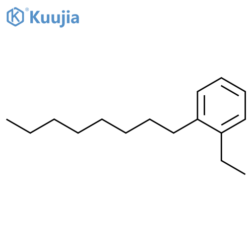 BENZENE, 1-ETHYL-2-OCTYL- structure