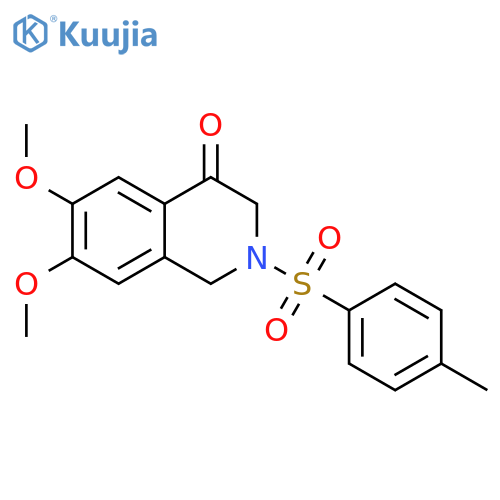 6,7-Dimethoxy-2-tosyl-2,3-dihydroisoquinolin-4(1h)-one structure