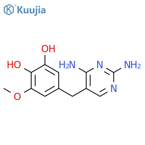 3’,4’-Dihydroxytrimethoprim structure