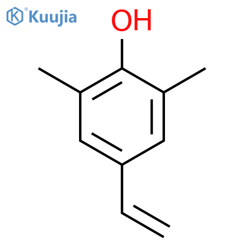 4-ethenyl-2,6-dimethylphenol structure