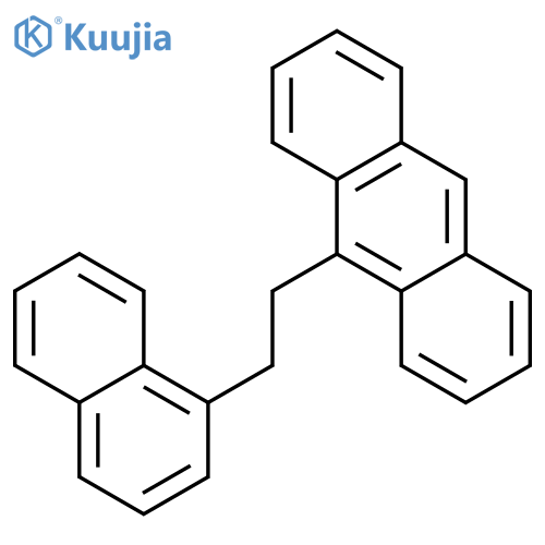 ANTHRACENE, 9-[2-(1-NAPHTHALENYL)ETHYL]- structure
