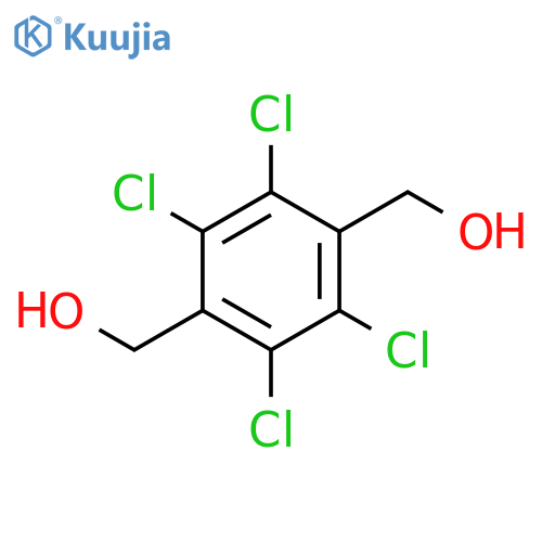 [2,3,5,6-tetrachloro-4-(hydroxymethyl)phenyl]methanol structure