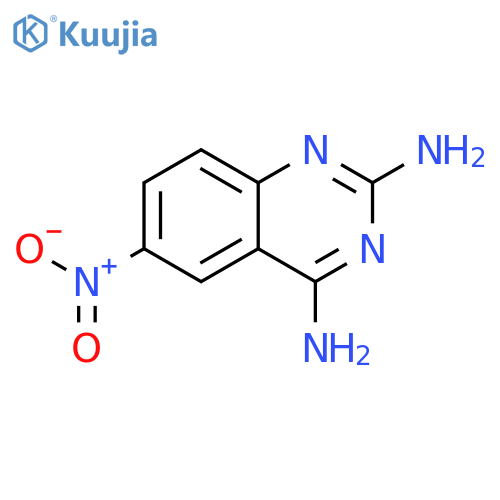 2,4-Diamino-6-nitroquinazoline structure