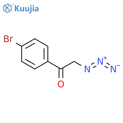 2-azido-1-(4-bromophenyl)ethan-1-one structure