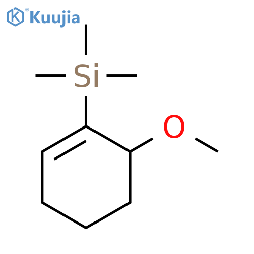 SILANE, (6-METHOXY-1-CYCLOHEXEN-1-YL)TRIMETHYL- structure