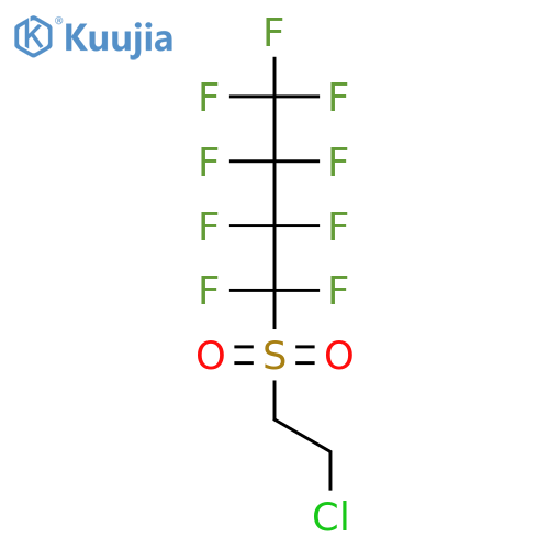 Butane, 1-[(2-chloroethyl)sulfonyl]-1,1,2,2,3,3,4,4,4-nonafluoro- structure
