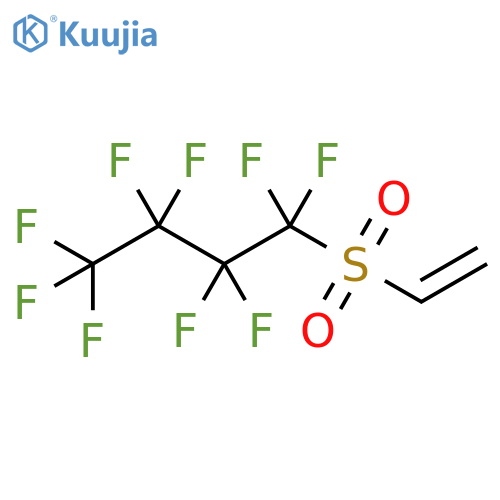 Butane, 1-(ethenylsulfonyl)-1,1,2,2,3,3,4,4,4-nonafluoro- structure