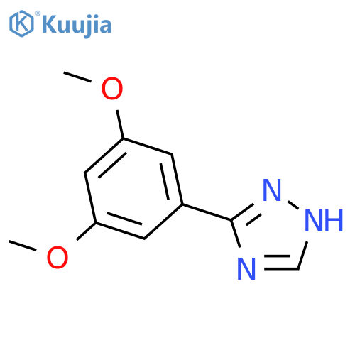 1H-1,2,4-Triazole, 3-(3,5-dimethoxyphenyl)- structure