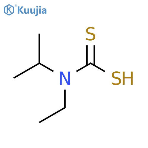 Carbamodithioic acid,ethyl(1-methylethyl)- (9CI) structure