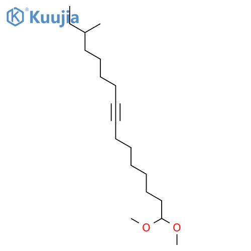 (14R)-1,1-dimethoxy-14-methylhexadec-8-yne structure