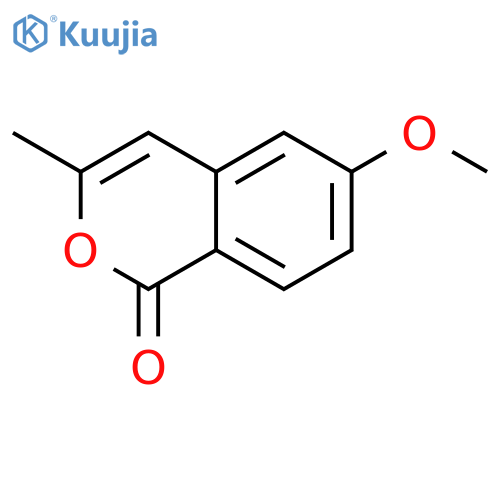 6-methoxy-3-methyl-1h-isochromen-1-one structure