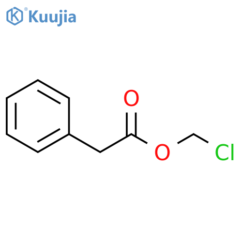 Benzeneacetic acid, chloromethyl ester structure