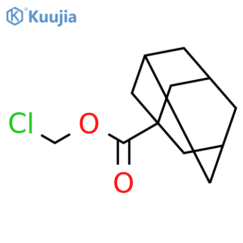 TRICYCLO[3.3.1.13,7]DECANE-1-CARBOXYLIC ACID, CHLOROMETHYL ESTER structure