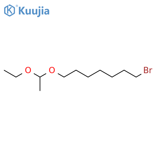 HEPTANE, 1-BROMO-7-(1-ETHOXYETHOXY)- structure