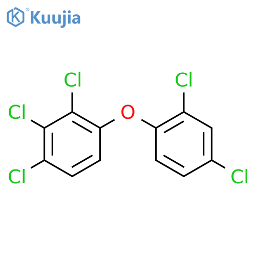 1,2,3-trichloro-4-(2,4-dichlorophenoxy)benzene structure