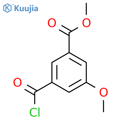 Methyl 3-(chlorocarbonyl)-5-methoxybenzoate structure