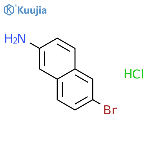 6-Bromonaphthalen-2-amine hydrochloride structure