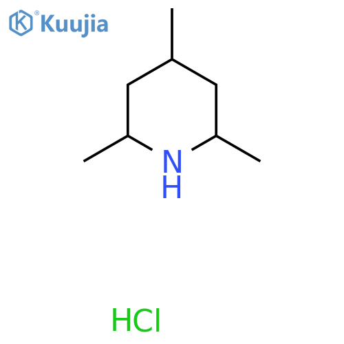 2,4,6-Trimethylpiperidine hydrochloride structure