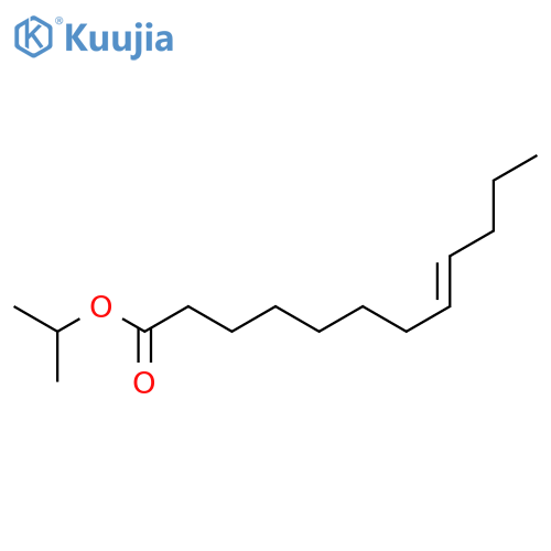 8-Dodecenoic acid, 1-methylethyl ester, (E)- structure