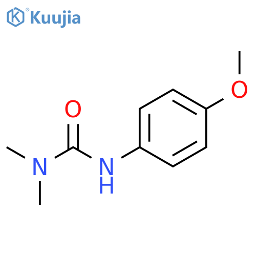 1-(4-methoxyphenyl)-3,3-dimethylurea structure