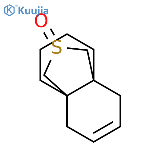 4a,8a-(Methanothiomethano)naphthalene,1,2,3,4,5,8-hexahydro-, 10-oxide (9CI) structure