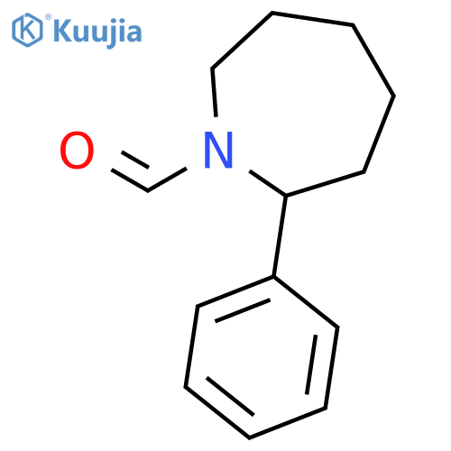 2-Phenylazepane-1-carbaldehyde structure