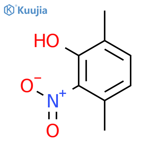 3,6-Dimethyl-2-nitrophenol structure