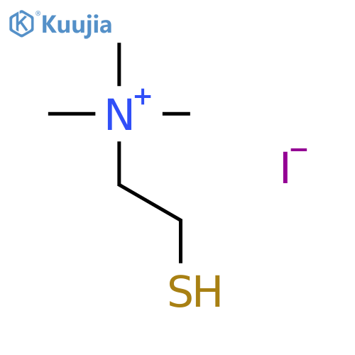 Ethanaminium,2-mercapto-N,N,N-trimethyl-, iodide (1:1) structure