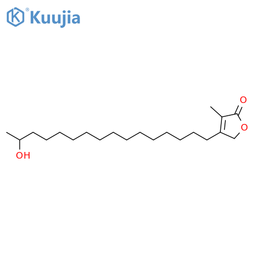 2(5H)-Furanone, 4-(15-hydroxyhexadecyl)-3-methyl- structure