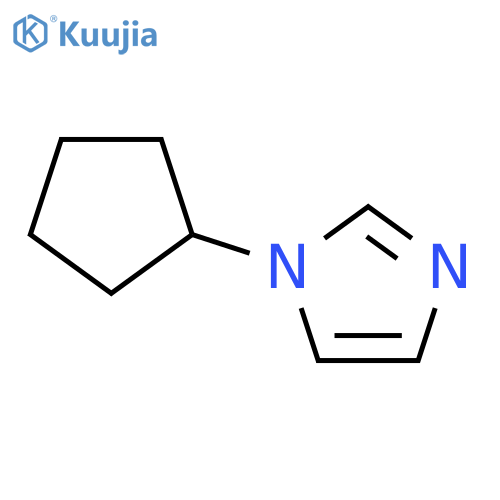 1-Cyclopentylimidazole structure